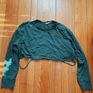 LF Long sleeve crop top